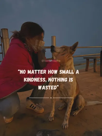 Animal welfare is a cause very close to my heart. Sharing these moments of kindness shows an authentic side of my personality that resonates deeply with my audience and aligns with brands that value social responsibility.