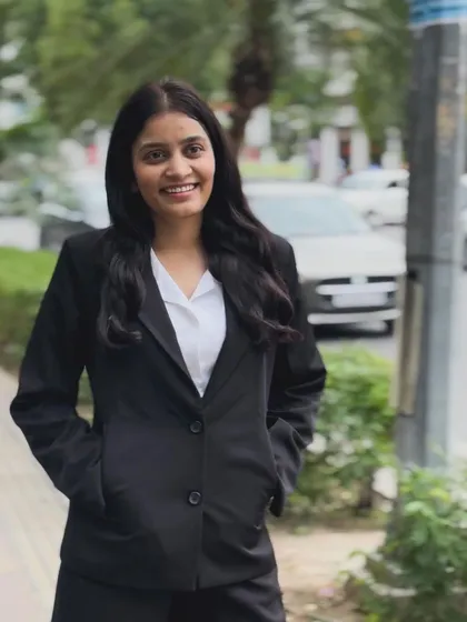 Walking with a smile. My work takes me across cities and into different legal environments, and I navigate them all with confidence.