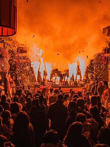 Last time in Chandigarh, we left the dance floor in shambles. This time, we're back to set the night on fire, literally.