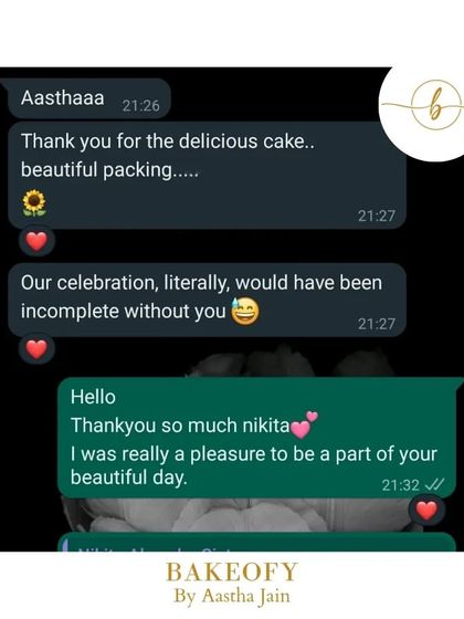 "Our celebration, literally, would have been incomplete without you." Reading messages like this from my clients is the most rewarding part of my job.