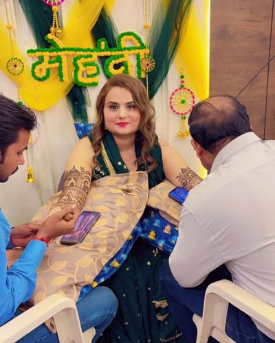Engagement Mehndi