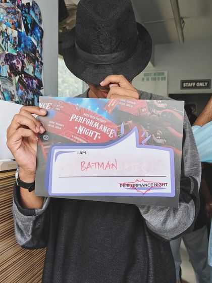 "I am Batman." Our dancers are not just performers; they are storytellers, ready to take on any character to bring their performance to life.