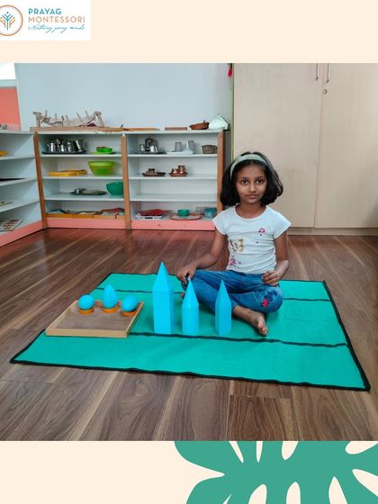 Prayag Montessori - Montessori Preschool & Kindergarten Program Learning in Action: The Prepared Environment photo 6