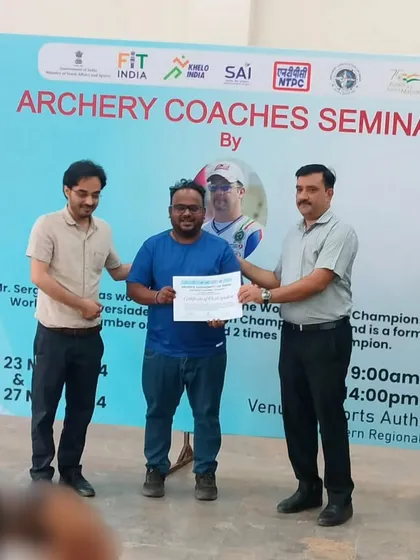 Receiving my certificate for completing the advanced coaches seminar. I am committed to being the best coach I can be for my students.