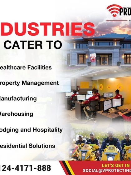 We cater to a wide range of industries. Our security solutions are trusted by healthcare facilities, property management firms, manufacturing plants, warehouses, hotels, and residential complexes.
