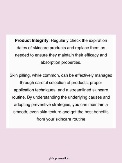 Ultimately, as I concluded in the Zee News article, managing skin pilling comes down to careful product selection, proper application, and checking product integrity.