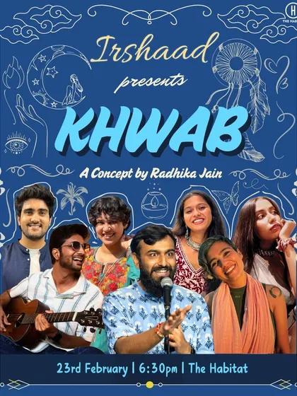 I was so excited to be a part of "Khwab," a beautiful concept show by the Irshaad community that blends poetry and music. These are the kinds of artistic collaborations that I love.