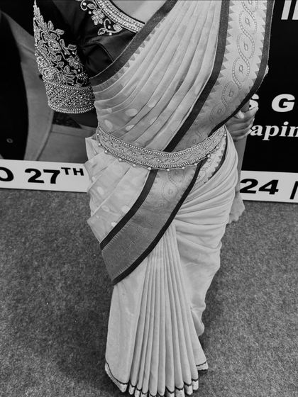 South Indian Bridal Drapes photo 78