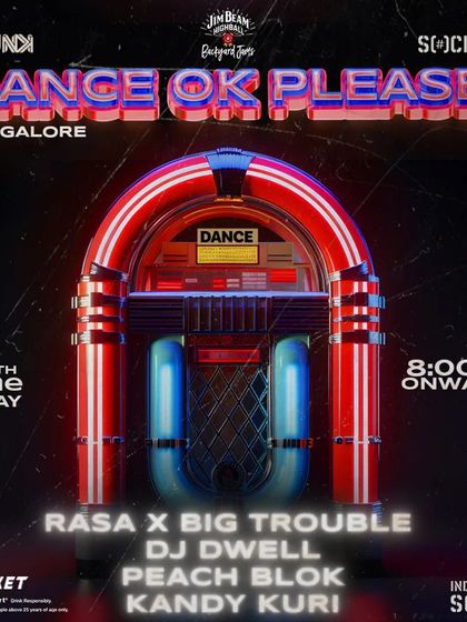 The poster for a Dance Ok Please event, where I played alongside some great local talent. The night was a mix of breaks and dnb.