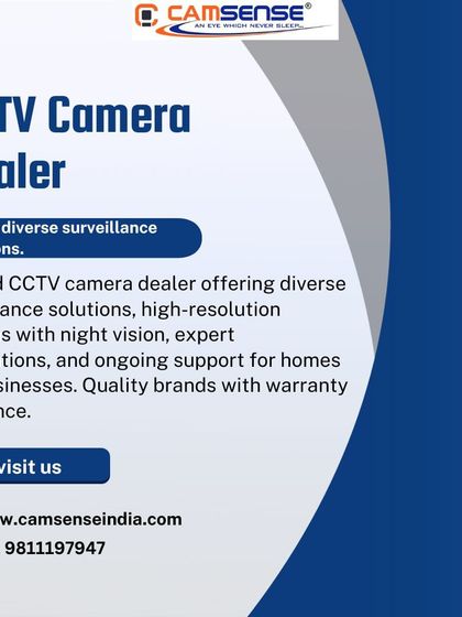 As a trusted CCTV camera dealer, I offer diverse surveillance solutions, including high-resolution cameras with night vision, expert installations, and ongoing support for homes and businesses.