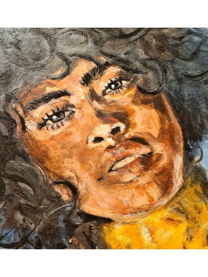 Megha Vinod - Custom Portraits & Illustrations Expressive & Abstract Paintings photo 7