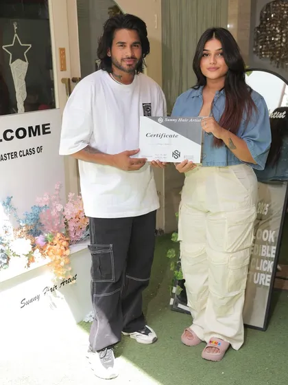 This certificate is more than paper; it's proof of skill. I personally award it to every student who completes the intensive hands-on hairstyling practice, signifying their readiness for professional work.