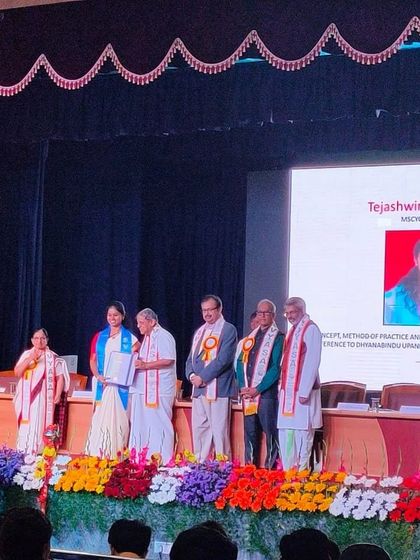 Tejaswini S - Online Group Yoga Classes My Path in Yoga: Credentials & Lineage photo 5