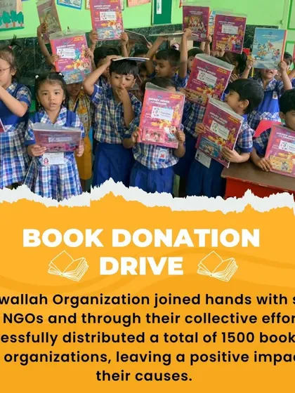 When NGOs join hands, every challenge has a solution. We partnered with six NGOs to distribute 1500 books, leaving a positive impact on their causes. This is the power of collaboration.