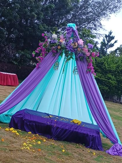 Decor by Aditya - Event Design & Decoration Vibrant Haldi & Mehendi Ceremonies photo 46