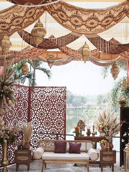 Sneha & Shahil - Wedding Decor and Production Vibrant Haldi & Mehendi Celebrations photo 18