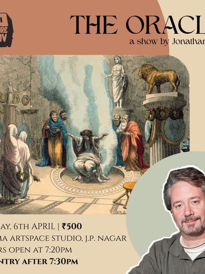 "The Oracle," a unique show devised by Jonathan Pitts where improvisers explore audience questions through scenes, monologues, and movement.