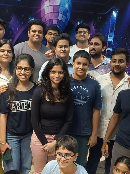 A happy group of students and teachers posing together after a class. This picture reflects the strong bonds and friendships that form within our academy, creating a true sense of community.