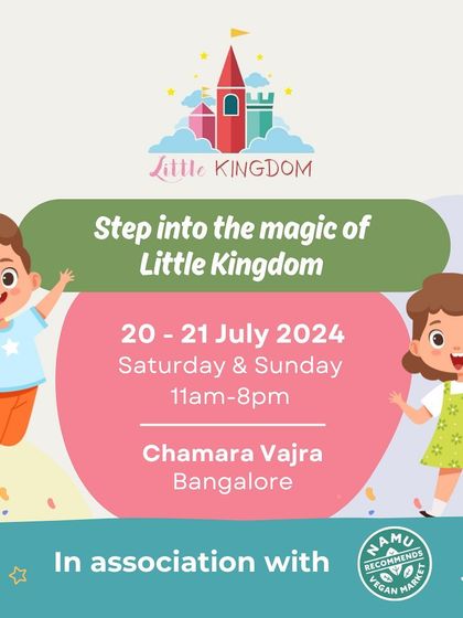 An announcement for our collaboration with Namu Recommends Vegan Market, inviting everyone to step into the magic.