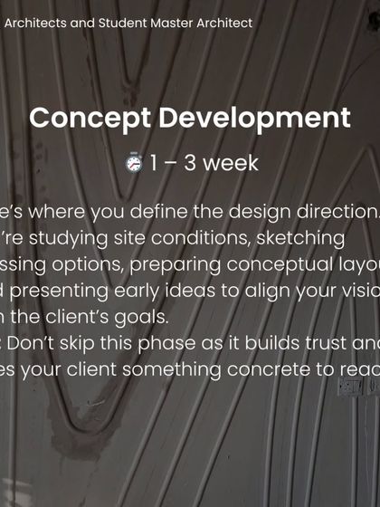 How long does an architectural project really take? This series breaks down the typical timeline, from the initial consultation and concept development to budgeting and design development, to help set clear and realistic expectations for our clients.