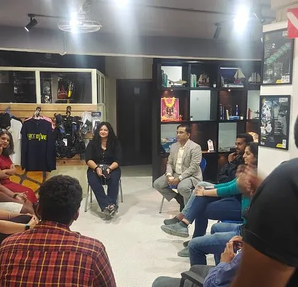 This is what our AQUANITE events are all about. It's a casual get-together for divers in Bangalore to share stories, have some chai, and connect over our shared passion for the ocean. It’s the community that makes diving special.
