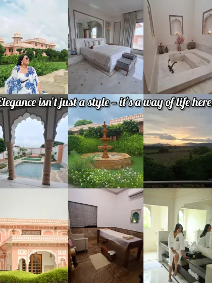 A collage showcasing the elegance of Buena Vista Resort. From the royal suites and private pools to the spa and stunning landscapes, this image provides a comprehensive overview of the luxury experience.
