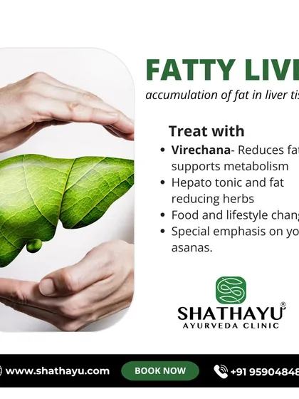 We address fatty liver disease at its root by combining Virechana therapy to reduce fat and support metabolism with hepato-tonic herbs. Our holistic plan also includes personalized food, lifestyle, and yoga asana recommendations.
