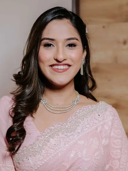 A bright and happy smile from my engagement bride. The natural-looking makeup ensures she feels comfortable and looks like the best version of herself.