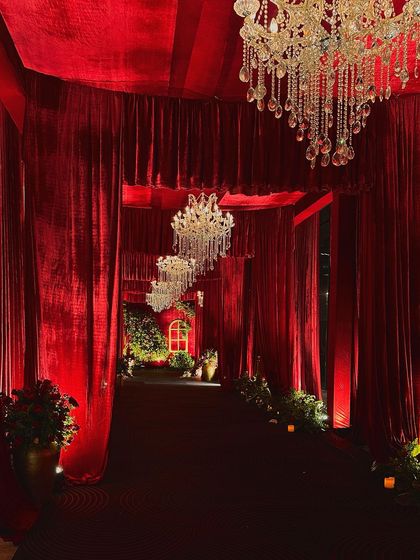 The Decor Company - Wedding & Social Event Design Luxe Red & Velvet Celebrations photo 5