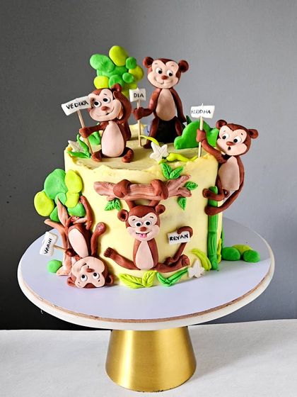 Pink Frost Patisserie - Handcrafted Edible Figurines & Toppers Wild Adventures: Jungle & Animal Themes photo 4