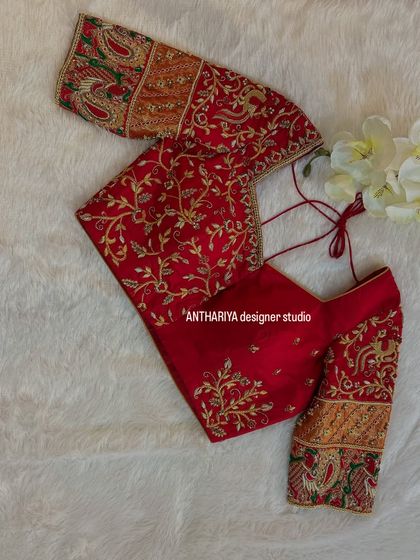 Anthariya by Nidhi Gowda - Ethnic Wear Design & Embroidery Courses Bridal Masterpieces: Aari & Zardozi Embroidery photo 18