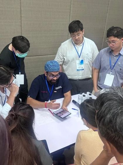 I enjoy leading these small group sessions, where I can answer specific questions and demonstrate techniques up close.