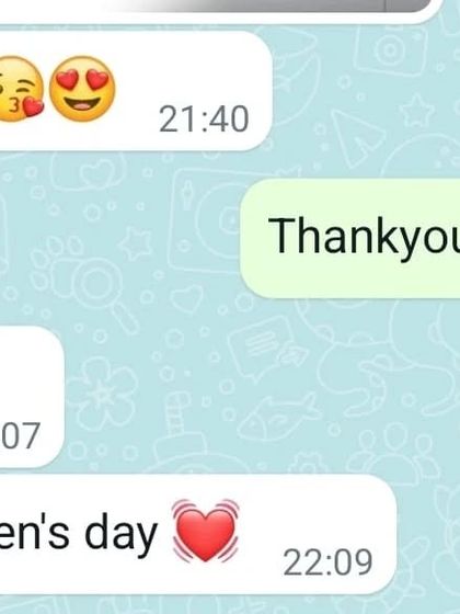 Simple words of appreciation and love from my foodies mean the world to me.