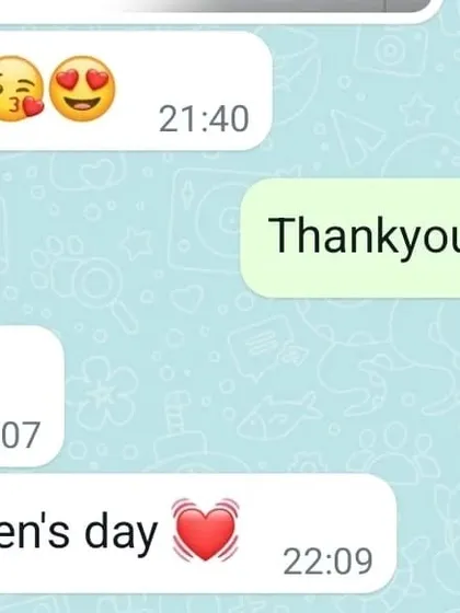 Simple words of appreciation and love from my foodies mean the world to me.