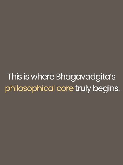 Chapter Two of the Bhagavad Gita, Sankhya Yoga, is where its philosophical core truly begins. It is a revelation that dismantles false identities and anchors us in truth. This series explores key verses on the nature of the soul, the state of a Sthitaprajna (one with steady wisdom), and the definition of yoga as evenness of mind.