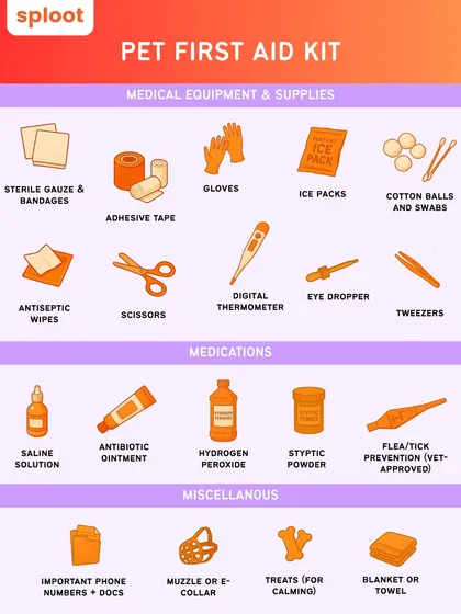 Your dog's well-being is our top priority, whether they're with you or with one of our partners. This comprehensive pet first aid kit checklist is an example of how we empower you with the knowledge to be a better, more prepared dog parent.