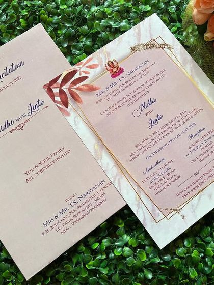 The Beginning - Wedding Invitations Modern Floral & Botanical Invites photo 50