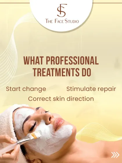 Professional treatments are designed to start a change, stimulate repair, and correct your skin's direction. However, the real transformation happens with your consistent daily routine at home.