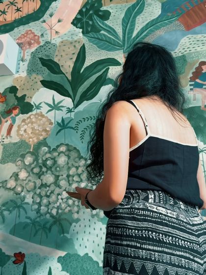 Aanchal Gupta - Custom Murals & Wall Art Commercial Murals: Cafes & Offices photo 11