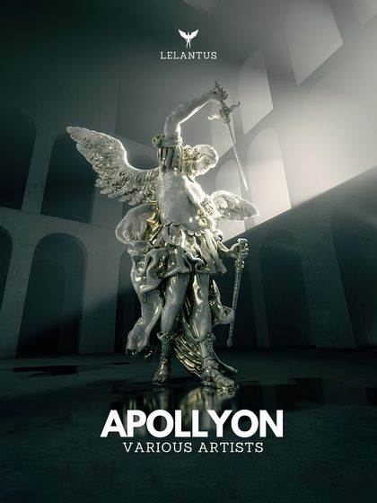 The cover art for the "Apollyon" various artists compilation, which included my track "Never Allow." This artwork represents the powerful, driving energy of the melodic techno tracks on the album.