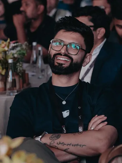 A candid shot of me enjoying one of the sessions at ICWF. It's always great to connect with and learn from the best in the wedding industry.
