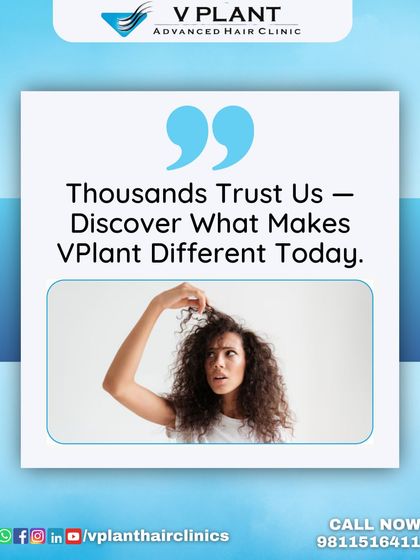 Thousands of clients trust us with their hair restoration journey. We are different because we combine advanced technology with personalized care and a deep understanding of the emotional impact of hair loss. Discover the VPlant difference for yourself.