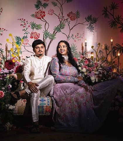 Rushi Events - Event Decoration & Styling Vibrant Haldi & Mehendi Functions photo 6