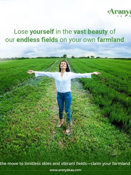 Imagine the freedom of limitless skies and your own vibrant, endless fields. We provide the opportunity to escape the confines of the city and find serenity in the vast, open beauty of your own managed farmland.