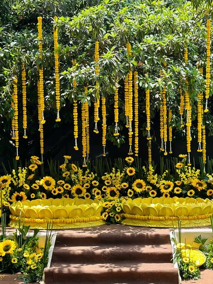 Vibrant Haldi Ceremonies photo 10