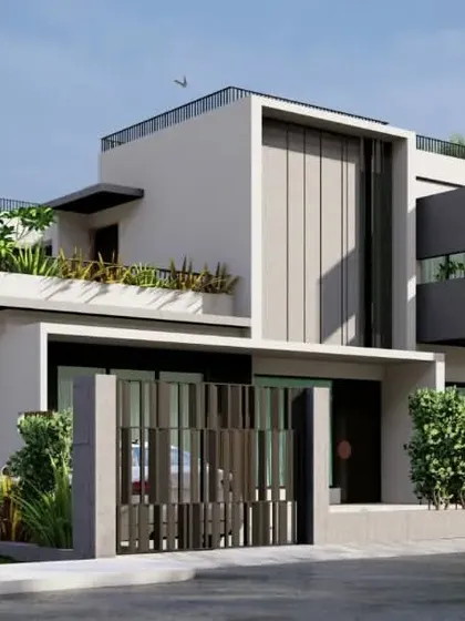 The Sandeep Mukim Residence demonstrates our ability to apply landscape principles to individual homes in urban settings. We used layered greenery and strategic gate design to create a private oasis that feels connected to nature amidst the city.