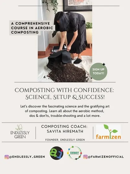 Ready to master composting? My flagship 6-week course, "Composting with Confidence," offers a deep dive into the science, setup, and process. It includes live sessions, my book, and full support to ensure you succeed.