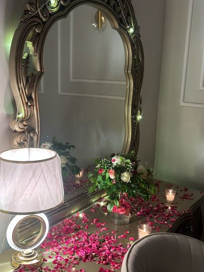 The Trendy Party - Wedding & Pre-Wedding Event Decoration Romantic 'Welcome Bride' Room Setups photo 7