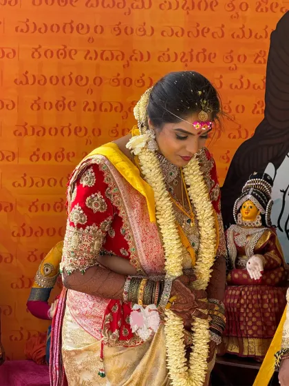 Blouse House by Mahitha Prasad - Custom Blouse Design & Embroidery Real Brides, Real Stories photo 7