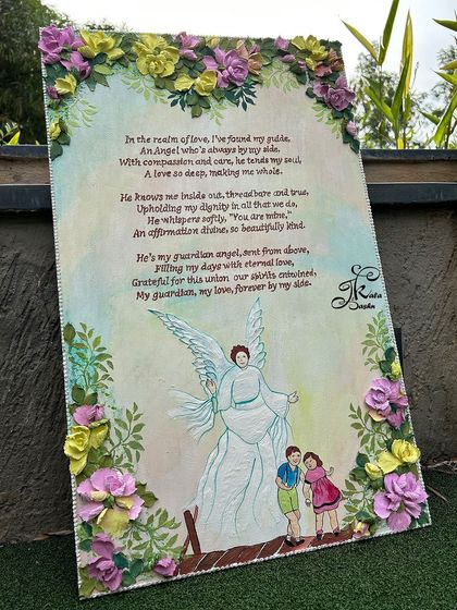 Jashn-e-Kala by Sakshi - Custom Russian Sculpture Decor Wall Art: Birds, Blooms & Whimsy photo 36